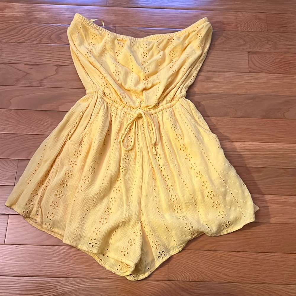 Hollister Strapless Romper